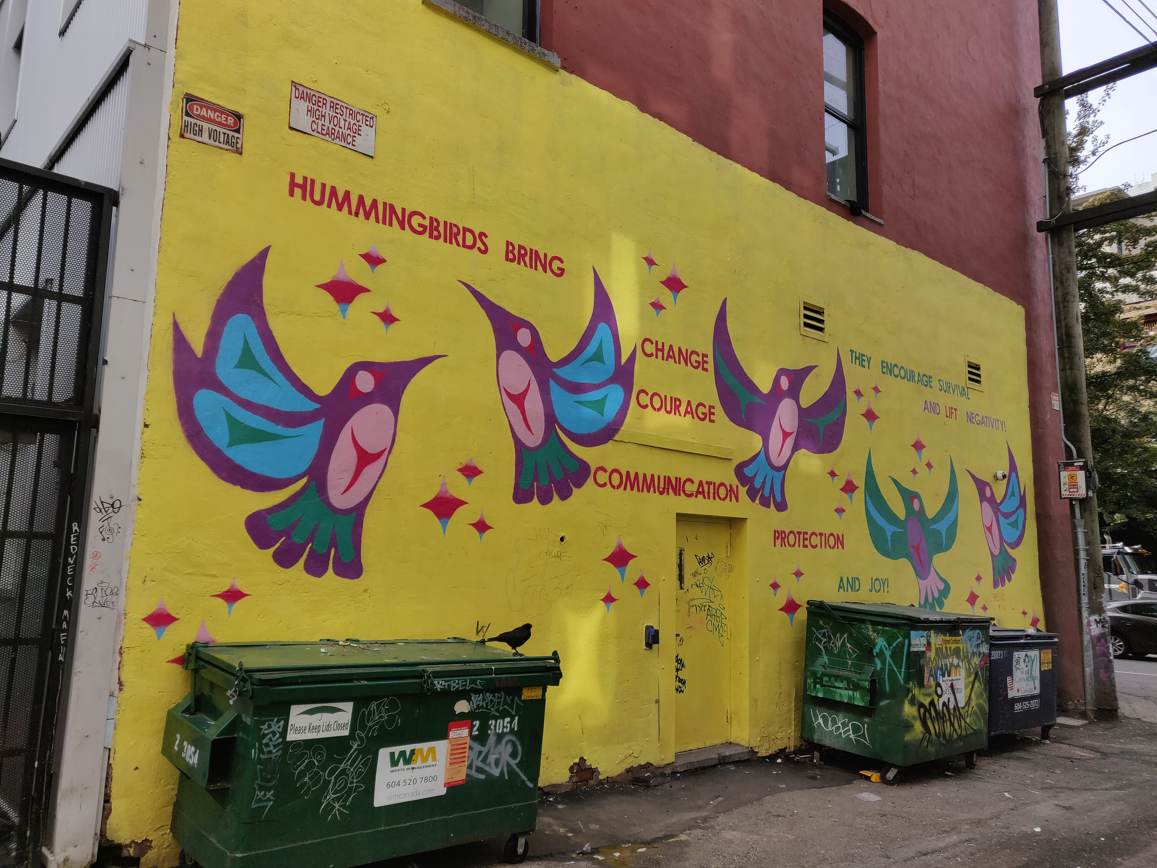 Sxwut'ts'uli (hummingbird) Mural, photo from the city's open data