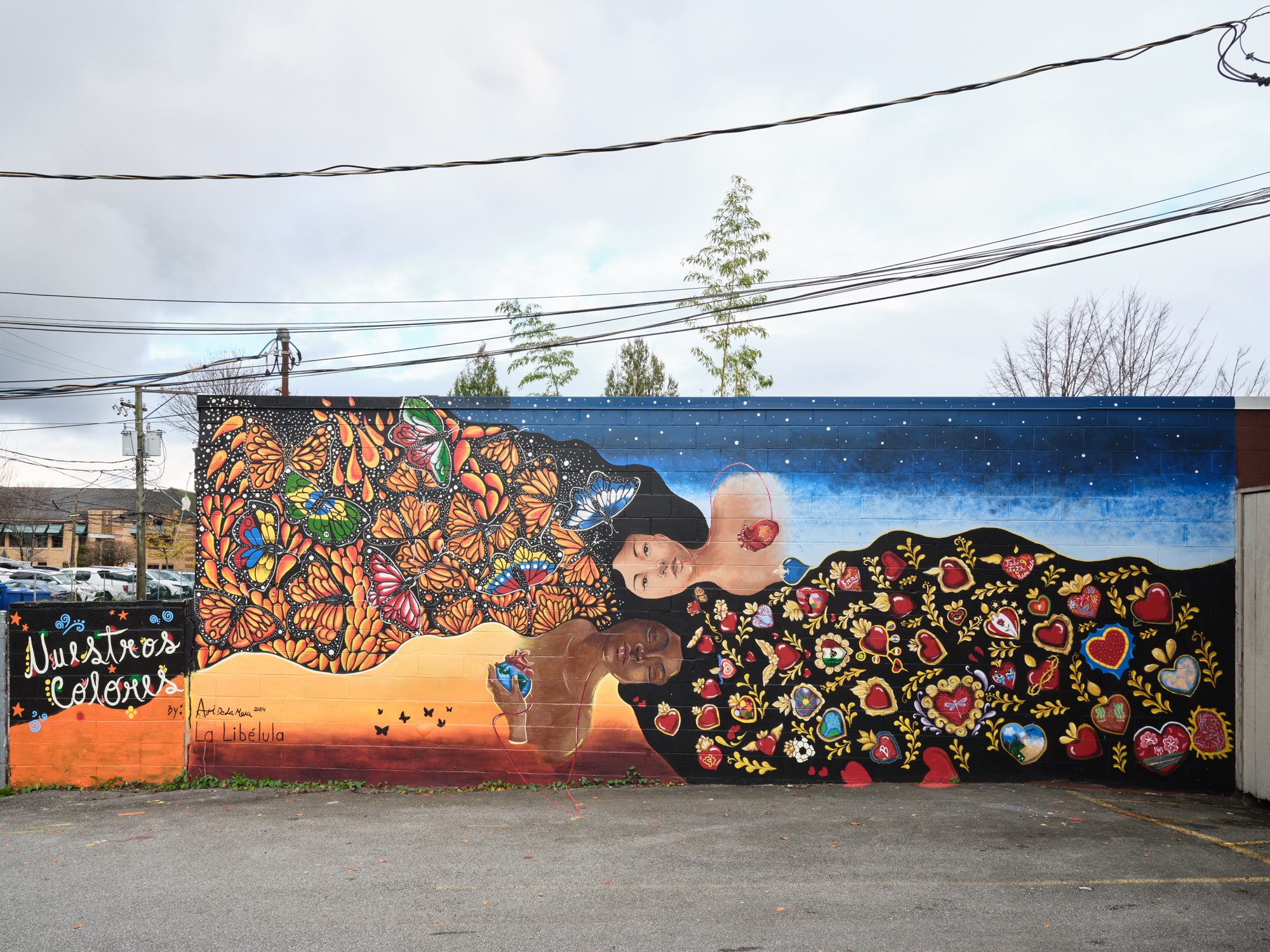 Nuestros Colores/Our Colours Community Mural, photo from the city's open data