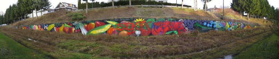 Fruit Mural, photo from the city's open data